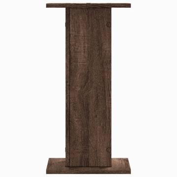 Brown Oak Plant Stands - 2 pcs 30x30x60 cm | HipoMarket