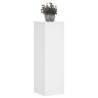 Plant Stand Set of 2 - White Engineered Wood | 80 cm Tall