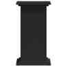 Black Plant Stand 33x33x60 cm | Durable Engineered Wood