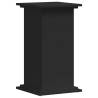 Black Plant Stand 33x33x60 cm | Durable Engineered Wood