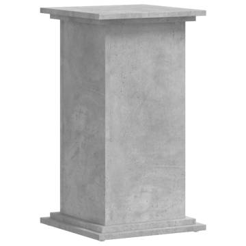 Concrete Grey Plant Stand - Modern & Durable 33x33x60 cm