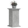 Concrete Grey Plant Stand - Modern & Durable 33x33x60 cm