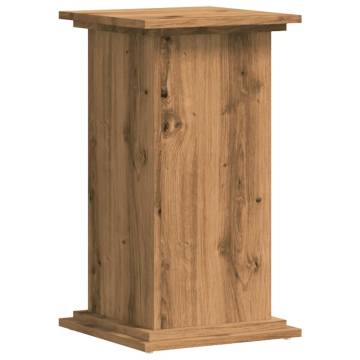 Artisian Oak Plant Stand - Durable & Stylish 33x33x60 cm