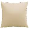 Beige Sofa Cushions 4 pcs | 40x40 cm | Durable Fabric