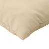 Beige Sofa Cushions 4 pcs | 40x40 cm | Durable Fabric