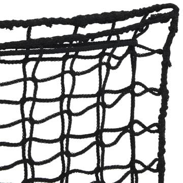 Hay Nets 2 pcs Rectangular Black 75x50 cm – Ideal for Horses