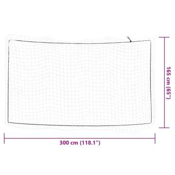 Trailer Net with Elastic Rope White 3x1.65 m PP - Buy Now