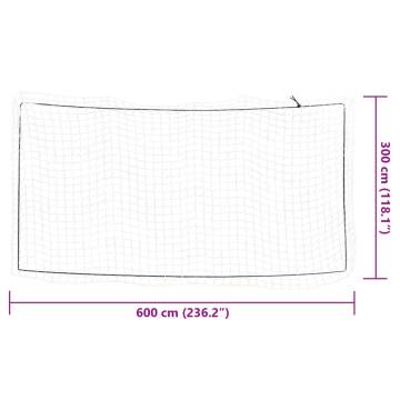 Trailer Net with Elastic Rope 6x3m - Durable Cargo Protection