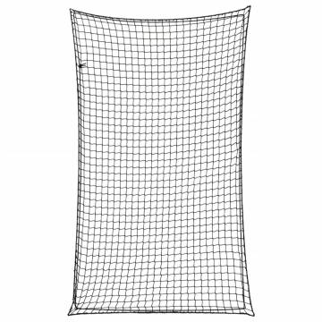 Trailer Net with Elastic Rope Black 5x3 m - Durable & Versatile