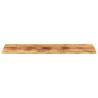 Table Top 140x60x2.5 cm Rectangular Solid Wood - Hipomarket