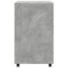 Rolling Cabinet Concrete Grey - Versatile Storage Solution