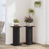 Black Plant Stands 2 pcs - Perfect for Your Home | HipoMarket