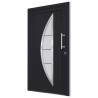 Premium Anthracite Front Door 98x208 cm - Secure & Stylish