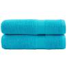  Premium Shower Towels SOLUND 2 pcs Turquoise 70x140 cm 600 gsm Colour turquoise Size 70 x 140 cm Quantity in Package 2 