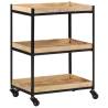 Vintage Kitchen Trolley - Solid Mango Wood Storage | HipoMarket