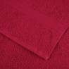 Premium 10 pcs Sauna Towels SOLUND Red 80x200 cm - Hygienic Comfort