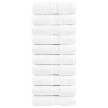 Premium Guest Towels SOLUND 10pcs - Soft & Absorbent 600gsm