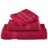 12 Piece Premium Towel Set SOLUND Red - Soft & Durable