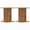 Artisian Oak Plant Stands - 2 pcs, 30x30x40 cm | HipoMarket