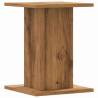 Artisian Oak Plant Stands - 2 pcs, 30x30x40 cm | HipoMarket