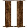 Plant Stands 2 pcs Smoked Oak - Stylish & Durable | Hipo Market