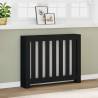 Stylish Black Radiator Cover - 104x20x82 cm Engineered Wood