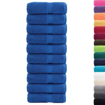 Premium Soap Towels SOLUND - 10pcs Blue 30x30cm 600gsm