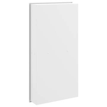 Shower Niche Matt White 32x62x9 cm Stainless Steel | HipoMarket