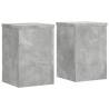 Concrete Grey Plant Stands - 2 pcs | Durable & Stylish