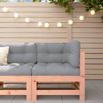 Garden Corner Sofa - Solid Douglas Wood | Hipomarket