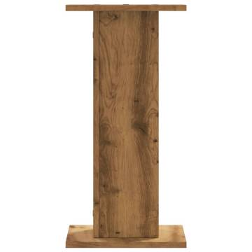 Plant Stands 2 pcs Artisian Oak | Durable Engineered Wood