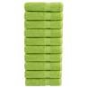  Premium Hand Towels SOLUND 10 pcs Apple Green 50x100 cm 600 gsm Colour apple green Size 50 x 100 cm Quantity in Package 10 