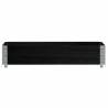 Pallet Collar Black 100x50 cm | Solid Pine Wood | HipoMarket