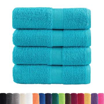 Premium Soap Towels SOLUND - Turquoise 30x30 cm | Hipomarket