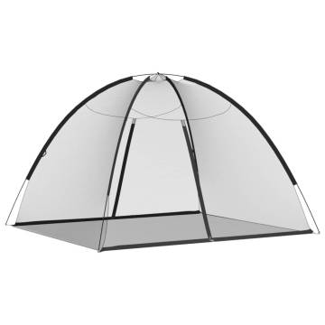 Mosquito Net Mongolia with Doors - Black 200x180 cm