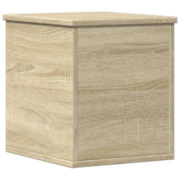 Storage Box Sonoma Oak - Durable & Stylish | Hipomarket