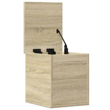 Storage Box Sonoma Oak - Durable & Stylish | Hipomarket