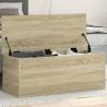  Storage Box Sonoma Oak 90x35x35 cm Engineered Wood Colour sonoma oak Size 90 x 35 x 35 cm Quantity in Package 1 