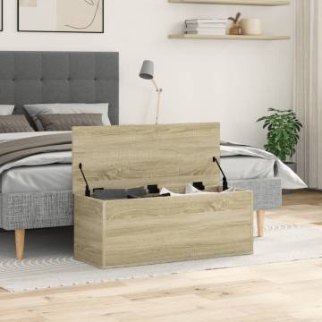 Storage Box Sonoma Oak 90x35 cm - Stylish & Functional