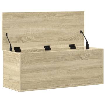 Storage Box Sonoma Oak 90x35 cm - Stylish & Functional