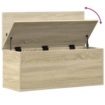 Storage Box Sonoma Oak 90x35 cm - Stylish & Functional