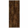 Stylish Smoked Oak File Cabinet - 60x32x153 cm