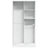 Stylish White Wardrobe - 100x50x200 cm Engineered Wood