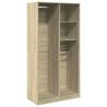 Wardrobe Sonoma Oak 100x50x200 cm - Stylish & Durable Storage