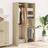 Wardrobe Sonoma Oak 100x50x200 cm - Stylish & Durable Storage