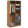  Wardrobe Artisian Oak 100x50x200 cm Engineered Wood Colour artisan oak Size 100 x 50 x 200 cm Quantity in Package 1 Amount 2 shelves 