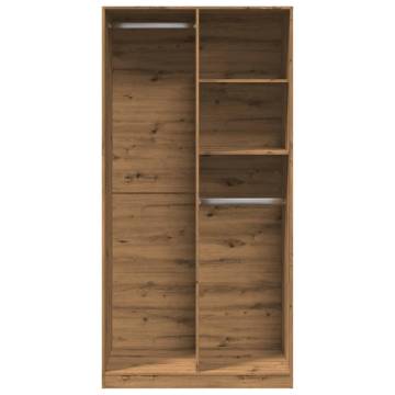 Wardrobe Artisian Oak 100x50x200 cm - Stylish Storage Solution