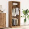 Stylish Artisan Oak Wardrobe | 80x50x200 cm | HIPO Market