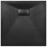 Shower Base Tray SMC Black 80x80 cm - Modern Bathroom Addition