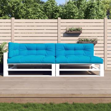 Comfortable Blue Pallet Cushions - 5 Pcs | Hipomarket UK